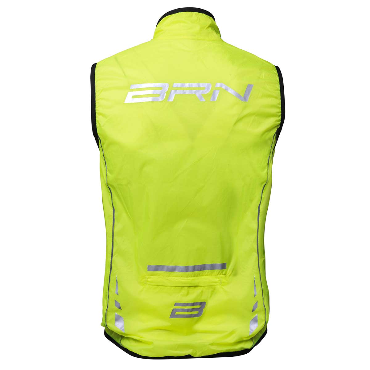 ANTIVENTO BRN SMANICATO GIALLO FLUO