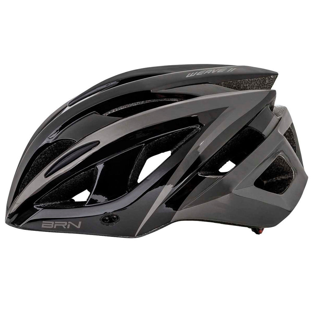 CASCO BRN WEAVE II NERO/GRIGIO TG.L