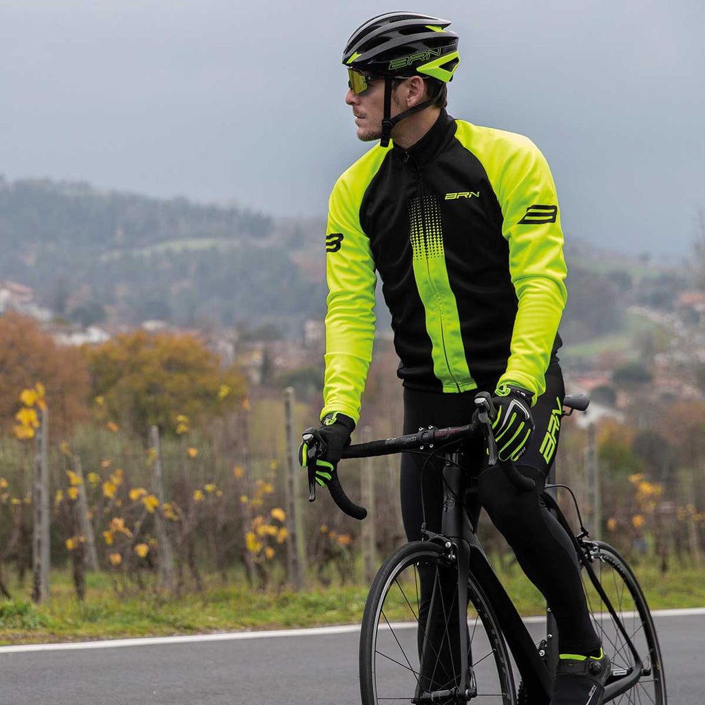 GIUBBINO BRN INVERNALE UOMO GIALLO FLUO