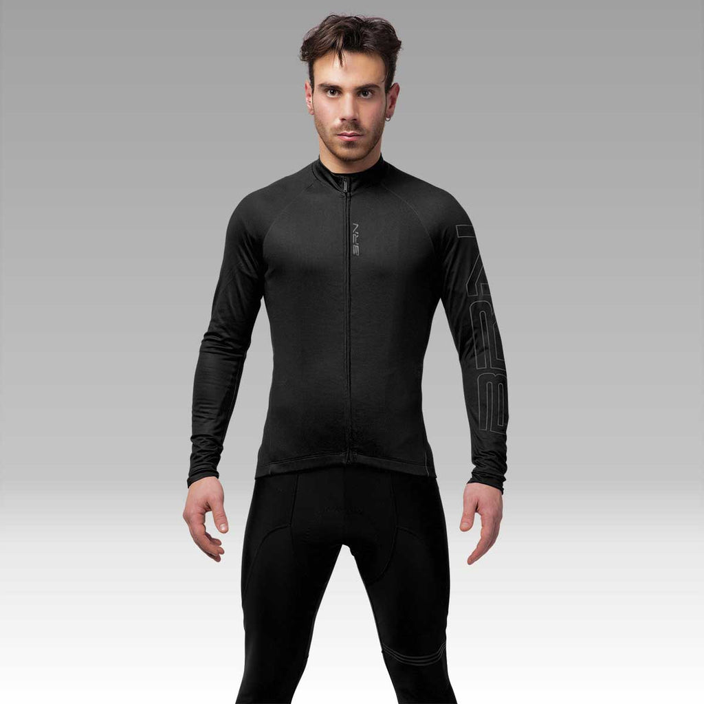 MAGLIA FELPATA BRN UOMO NERA