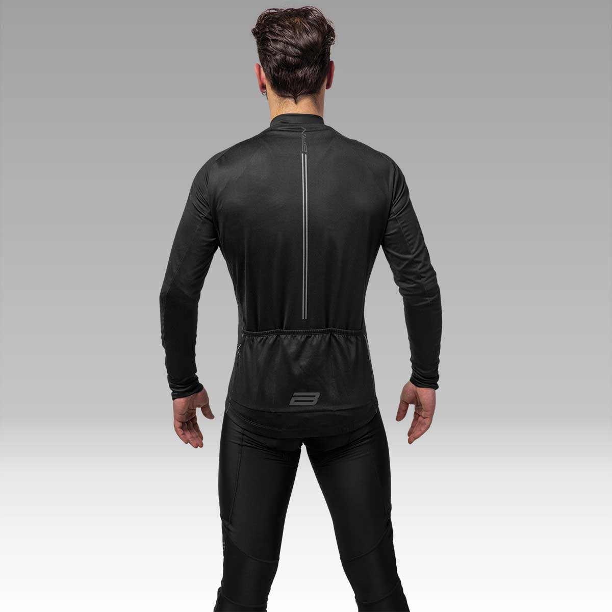 MAGLIA FELPATA BRN UOMO NERA