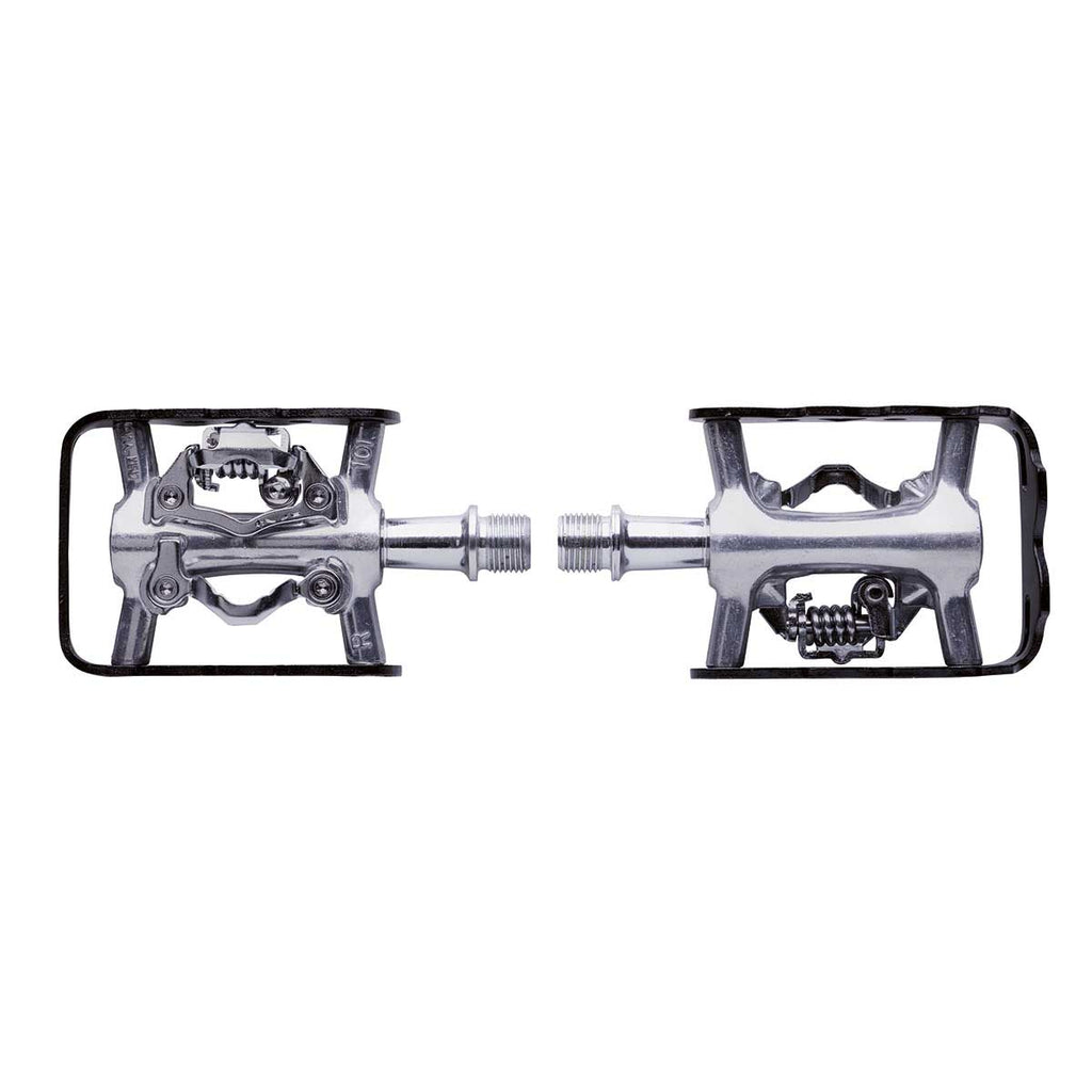 PEDALI BRN SGANCIO DUAL FUNCTION SU CUSCINETTI SILVER