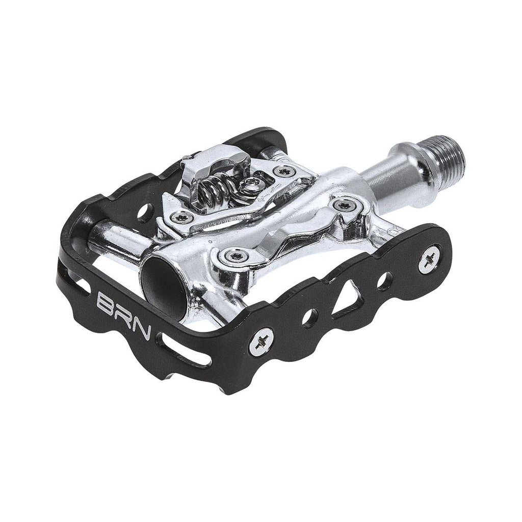 PEDALI BRN SGANCIO DUAL FUNCTION SU CUSCINETTI SILVER