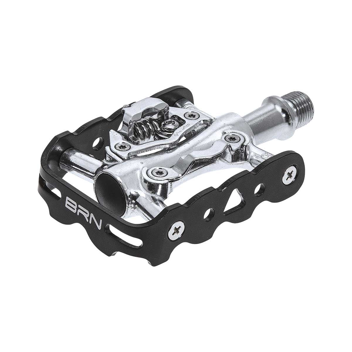 PEDALI BRN SGANCIO DUAL FUNCTION SU CUSCINETTI SILVER