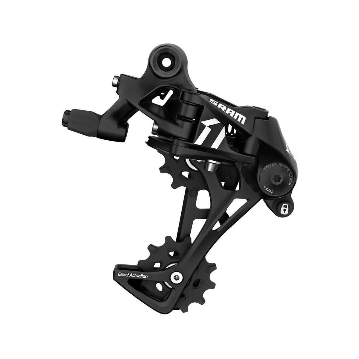 CAMBIO SRAM APEX 1 TYPE 2.1 GABBIA LUNGA 11 V. NERO